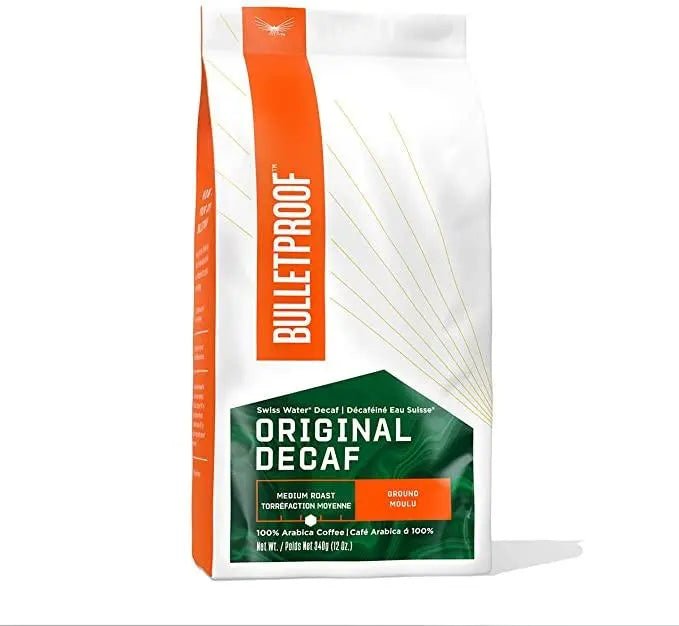 Bulletproof Coffee Ground Decaf 340 Grams - Nutrition Plus