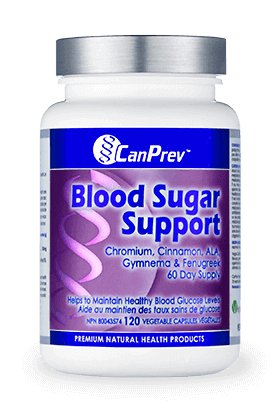 CanPrev Blood Sugar Support 120 Veg Capsules - Nutrition Plus