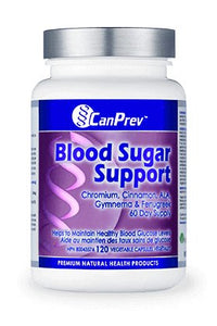 Thumbnail for CanPrev Blood Sugar Support 120 Veg Capsules - Nutrition Plus