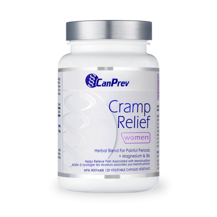 CanPrev Cramp Relief 120 Veg Capsules - Nutrition Plus