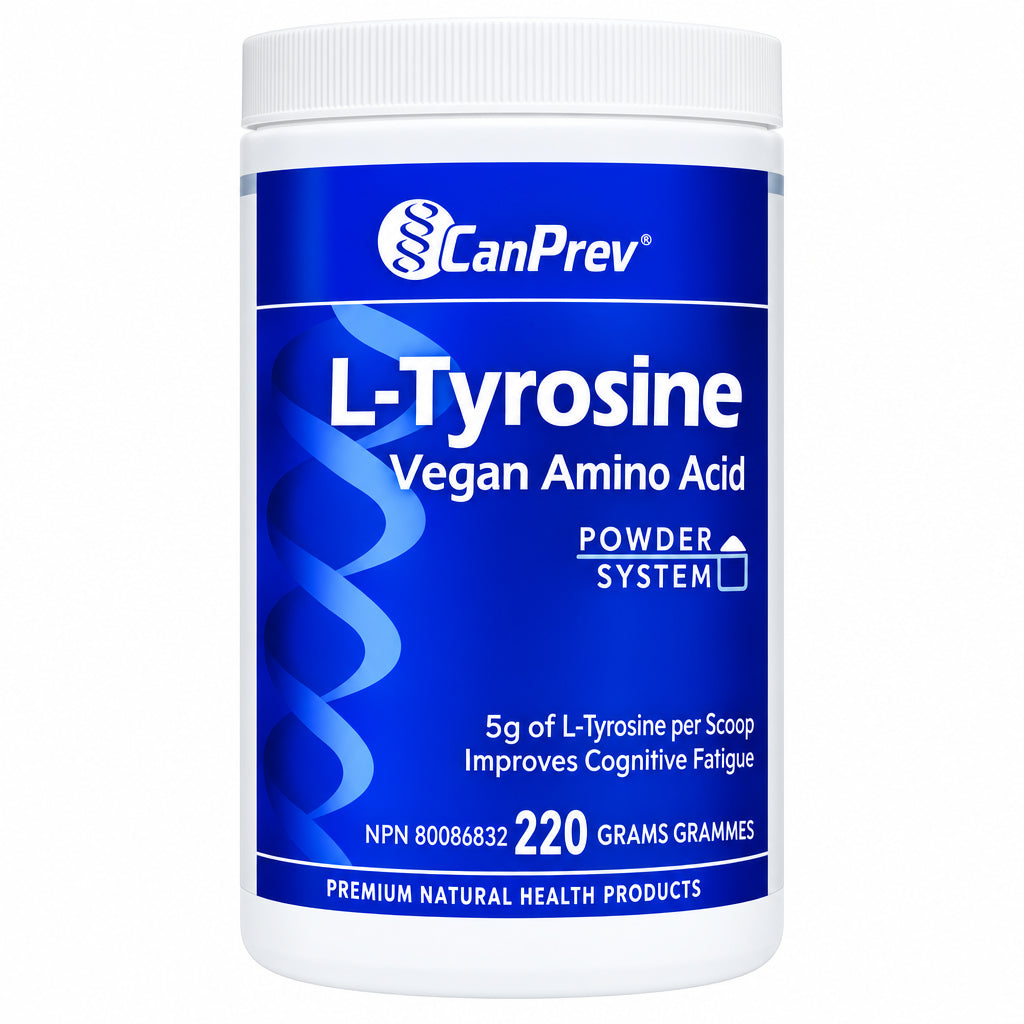 CanPrev L-Tyrosine Powder 220 Grams | Nutrition Plus