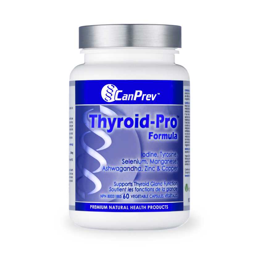 CanPrev Thyroid-Pro Formula 60 Veg Capsules - Nutrition Plus