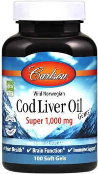 Thumbnail for Carlson Norwegian Cod Liver Oil - Nutrition Plus