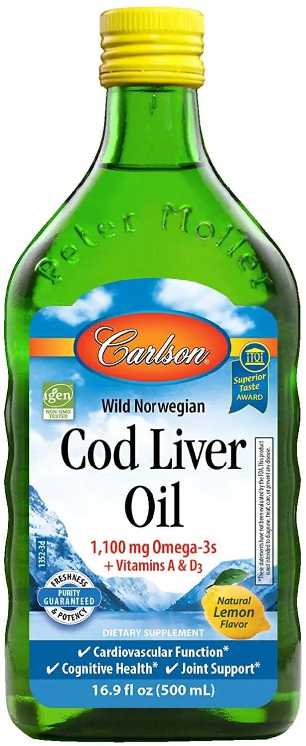 Carlson Norwegian Cod Liver Oil | Nutrition Plus