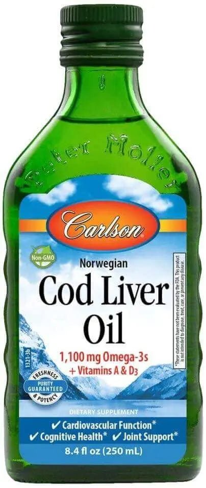 Carlson Norwegian Cod Liver Oil | Nutrition Plus