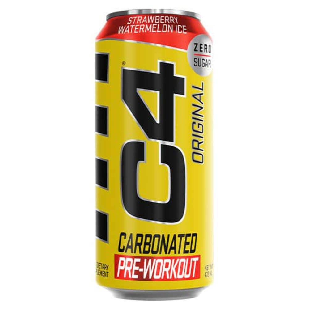 Cellucor C4 Carbonated Drink - Strawberry Watermelon Ice 473mL | Nutrition Plus