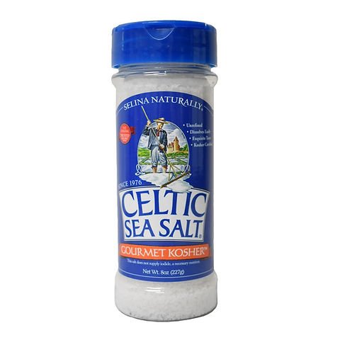 Celtic Sea Salt Gourmet Kosher Shaker 227 Grams | Nutrition Plus