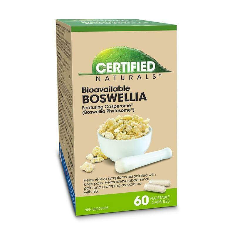 Certified Naturals™ Bioavailable Boswellia 60 Vegetable Capsules | Nutrition Plus