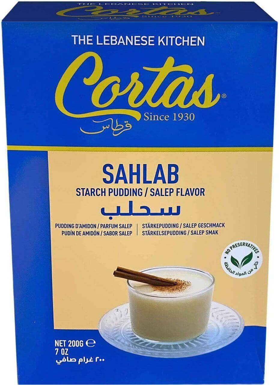 Cortas Sahlab Starch Pudding 200 Grams | Nutrition Plus