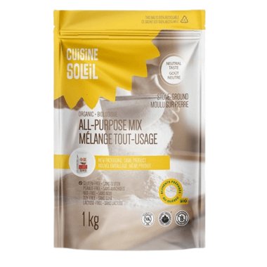 Cuisine Soleil Organic All Purpose Mix Flour 1 Kg | Nutrition Plus