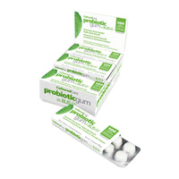 Thumbnail for CulturedCare Probiotic Gum Spearmint-Peppermint 8 Gum Tablets | Nutrition Plus