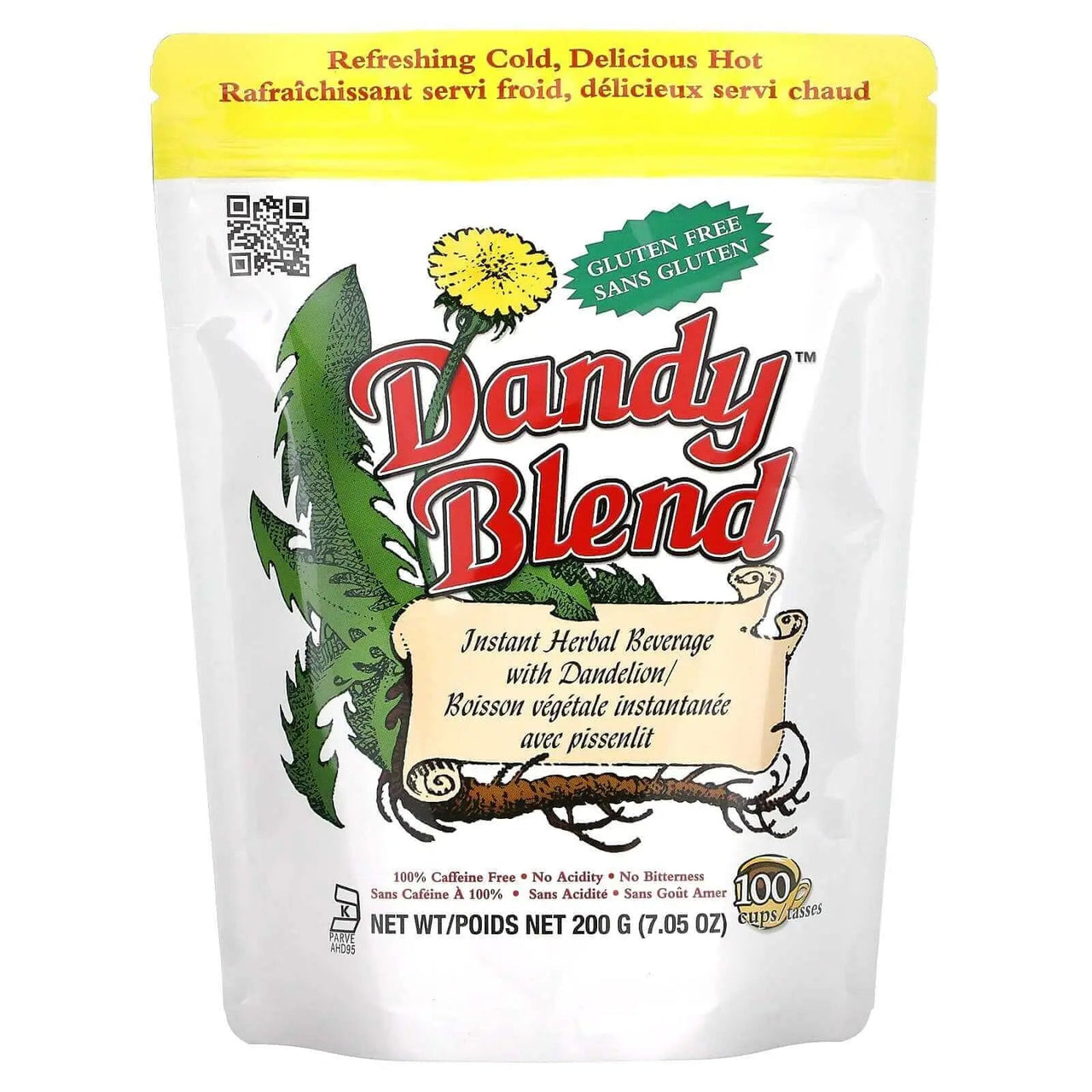 Dandy Blend Instant Dandelion Beverage 200 Grams Bag | Nutrition Plus