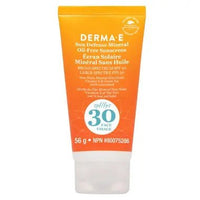 Thumbnail for Derma-E Zinc Sun Defence Facial Sunscreen Spf 30 56 Grams - Nutrition Plus
