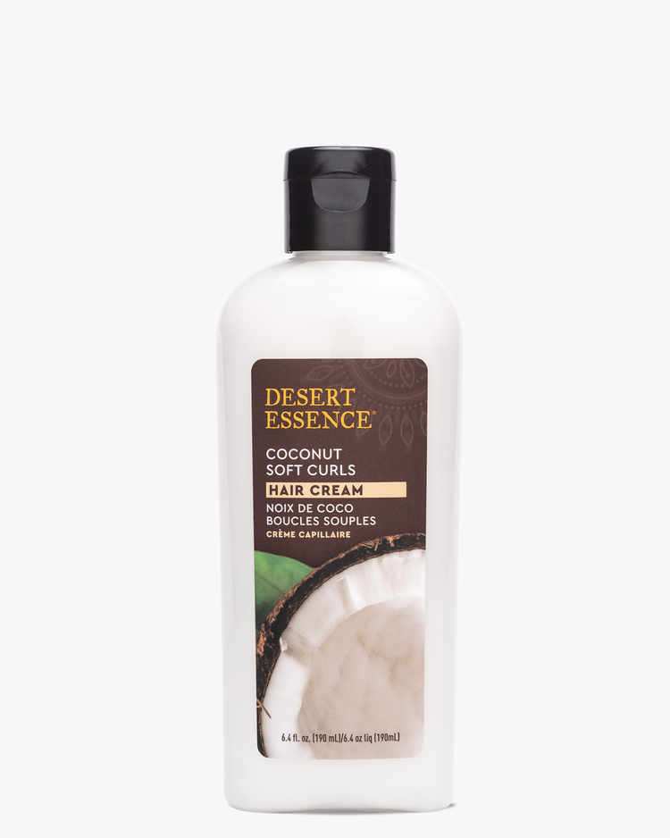 Desert Essence Coconut Soft Curls Hair Cream 190mL - Nutrition Plus