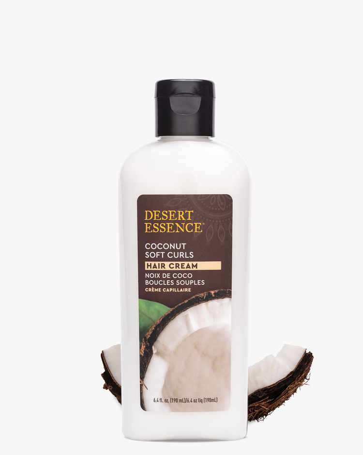 Desert Essence Coconut Soft Curls Hair Cream 190mL - Nutrition Plus