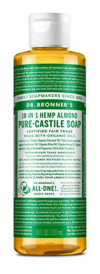 Thumbnail for Dr. Bronner's 18-IN-1 Almond Pure-Castile Liquid - Nutrition Plus