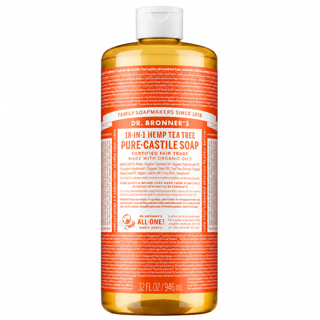 Dr. Bronner's 18-IN-1 TeaTree Pure-Castille Soap - Nutrition Plus