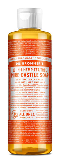 Thumbnail for Dr. Bronner's 18-IN-1 TeaTree Pure-Castille Soap - Nutrition Plus