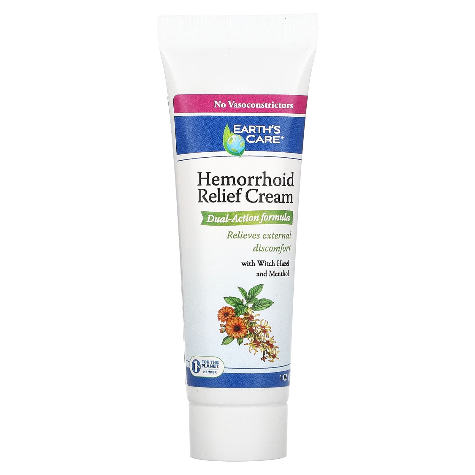 Earth's Care Hemorrhoid Relief Cream 28g - Nutrition Plus