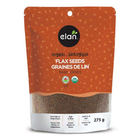Thumbnail for Elan Organic Raw Flax Seeds, 275 Grams - Nutrition Plus
