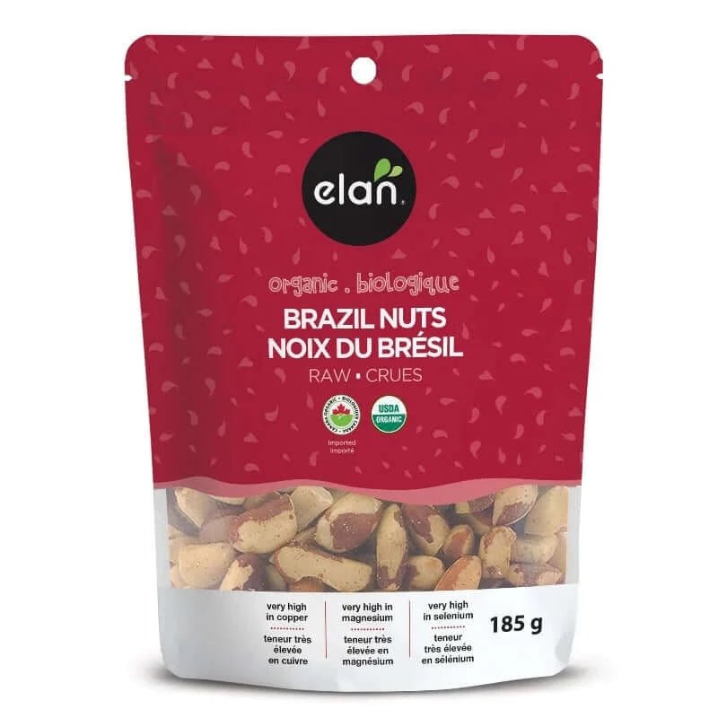 Elan Raw Brazil Nuts 185 Grams - Nutrition Plus