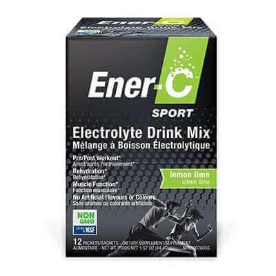 Ener-C Sport Electrolyte Drink Mix Lemon Lime 12 Packets - Nutrition Plus