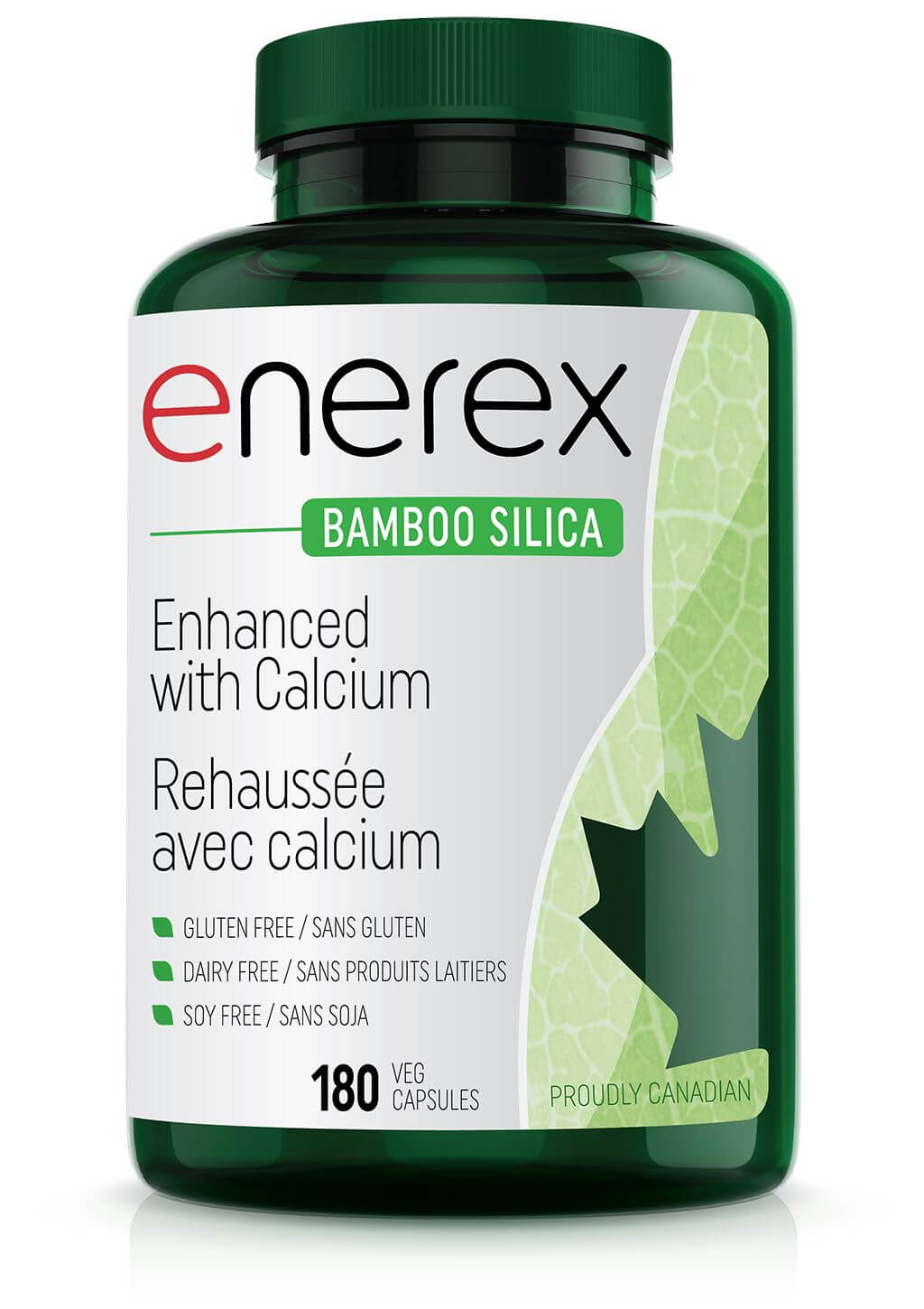 Enerex Bamboo Silica Vegetarian Capsules - Nutrition Plus