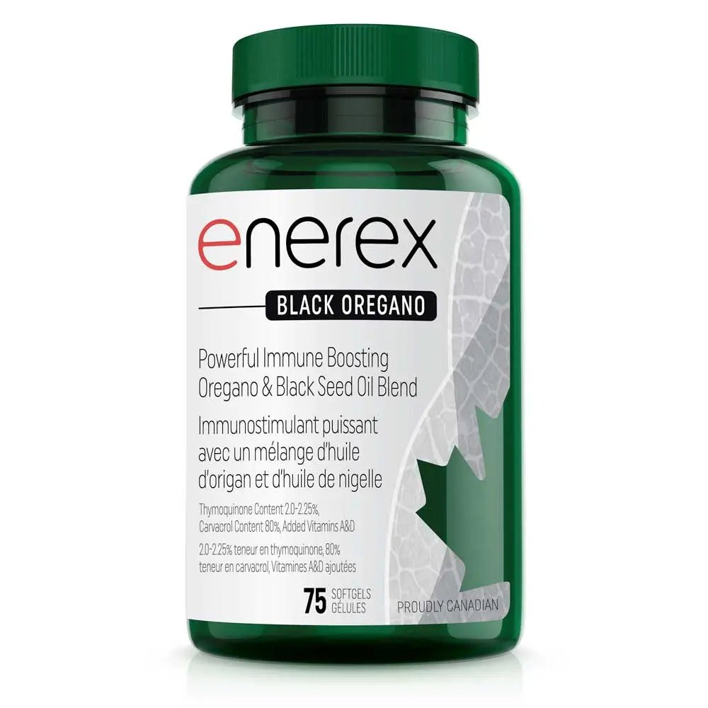 Enerex Black Oregano 75 Softgels - Nutrition Plus