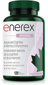 Thumbnail for Enerex Memoria 120 Veg Capsules - Nutrition Plus