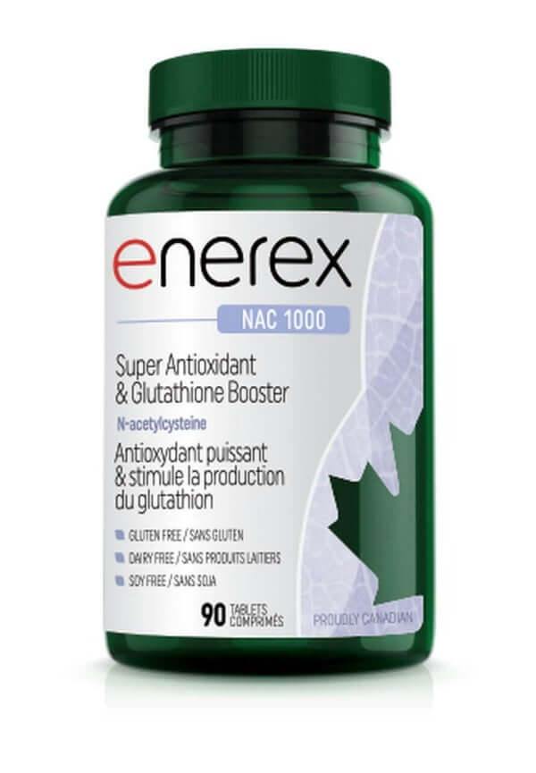 Enerex NAC 1000mg 90 Tablets - Nutrition Plus