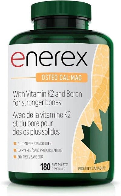 Enerex Osteo Cal:Mag Soft Tablets - Nutrition Plus
