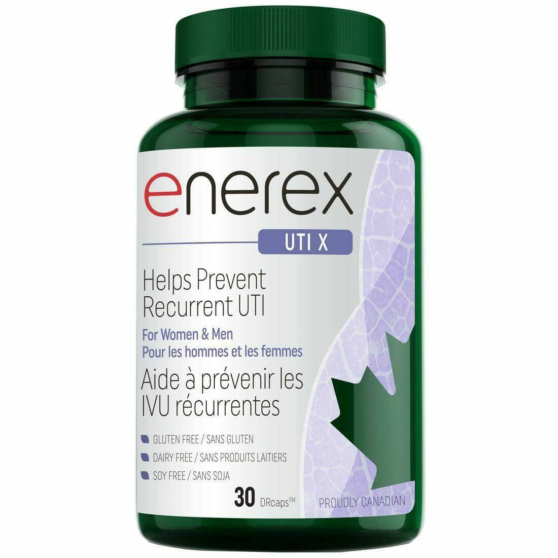 Enerex UTI X 30 DR Cpsules, Helps Prevent Recurrent UTI - Nutrition Plus