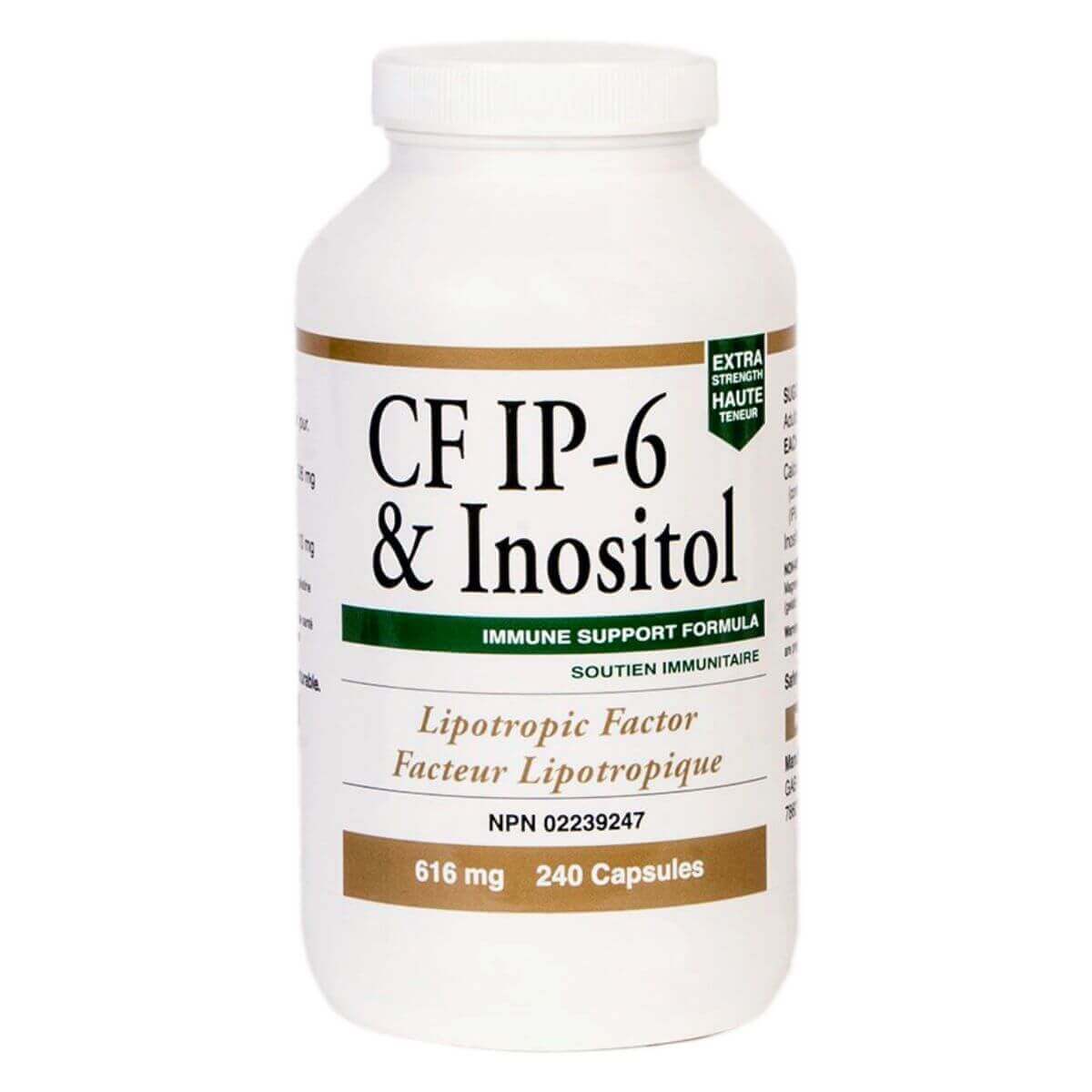 Enzymatic Therapy CF IP-6 & Inositol 240 Capsules - Nutrition Plus