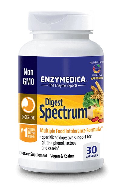 Enzymedica Digest Spectrum 30 Capsules - Nutrition Plus