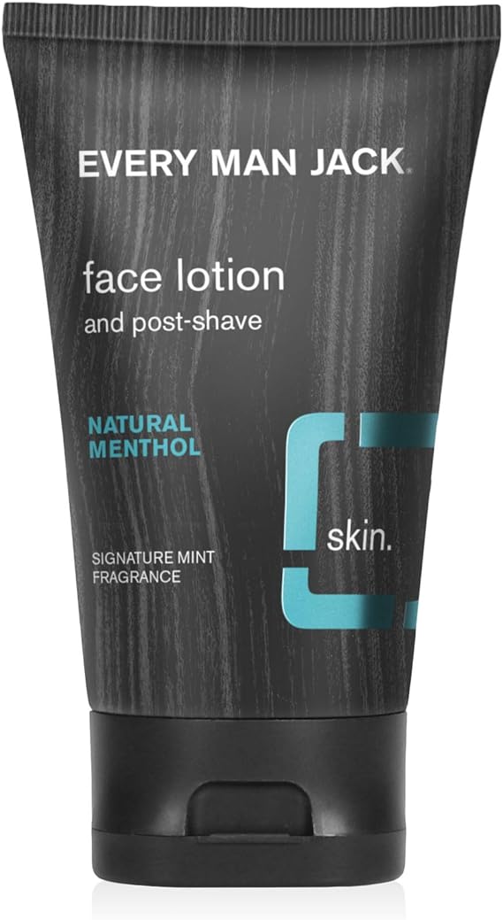 Every Man Jack Face Lotion Natural Menthol 125mL - Nutrition Plus