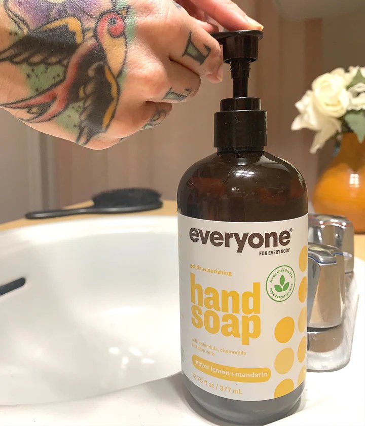 Everyone Hand Soap Meyer Lemon + Mandarin 377mL - Nutrition Plus