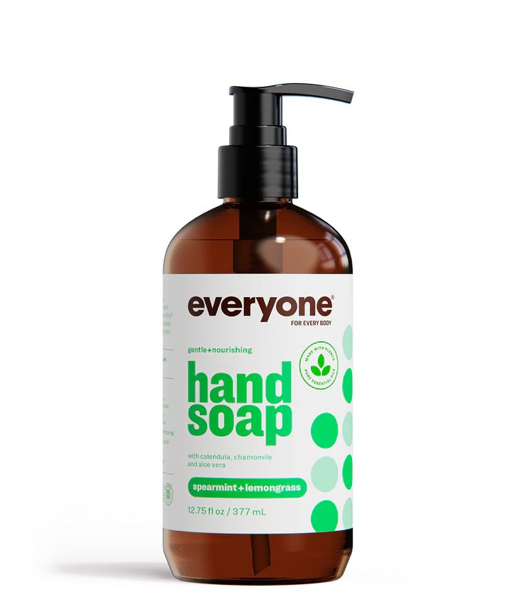 Everyone Hand Soap Spearmint + Lemongrass 377mL - Nutrition Plus
