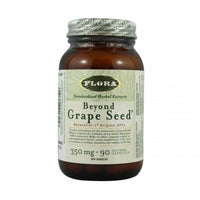 Thumbnail for Flora Beyond Grapeseed 350 mg 90 Vegetarian Capsules - Nutrition Plus