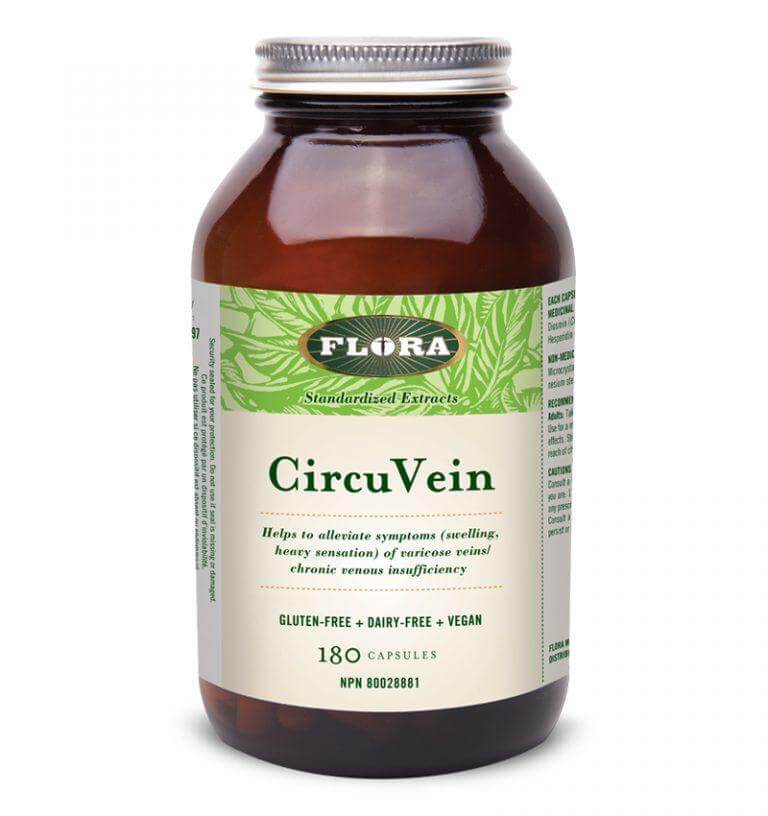 FLORA CIRCU VEIN 500 mg Vegetarian Capsules - Nutrition Plus