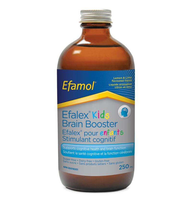 Flora Efamol Efalex Kids Brain Booster 250mL Liquid - Lemon & Lime - Nutrition Plus