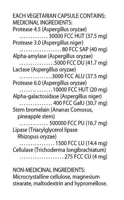 Flora Enzyme Urgent Care Vegetarian Capsules - Nutrition Plus