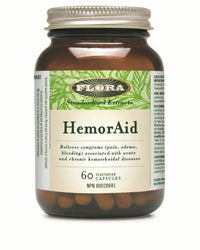 Thumbnail for Flora HemorAid 60 Veg Capsules - Nutrition Plus