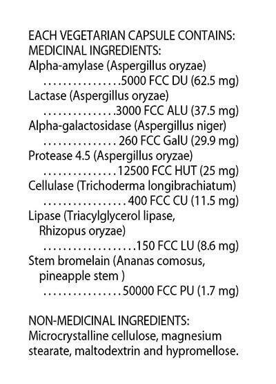 Flora Immediate Relief Enzymes - Nutrition Plus