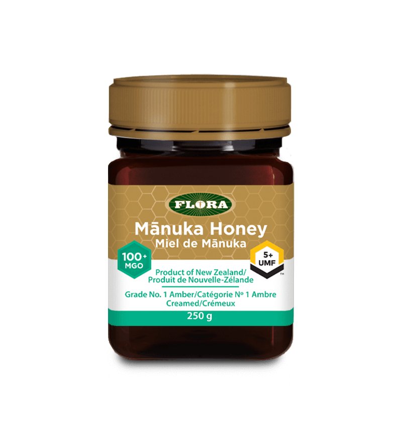 Flora Manuka Honey MGO 100+MGO, 5+ UMF 250 Grams - Nutrition Plus