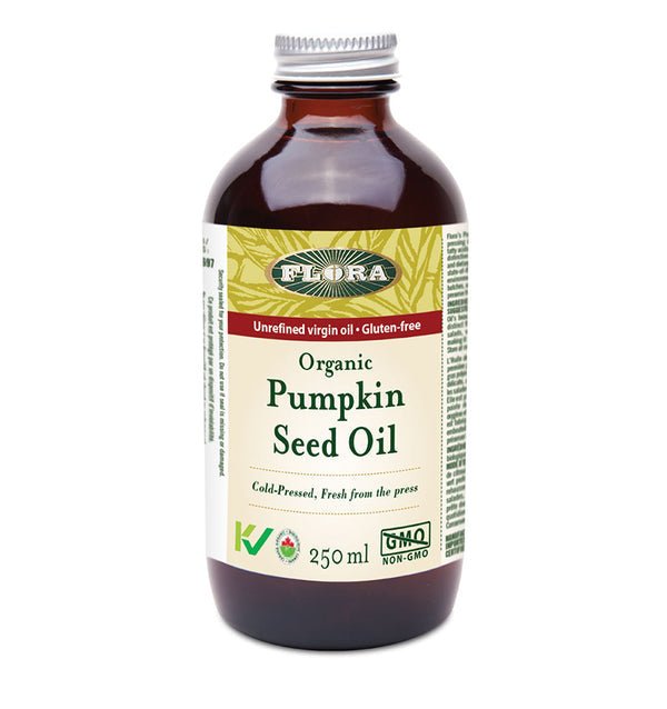 Flora Organic Pumpkin Seed Oil 250mL - Nutrition Plus