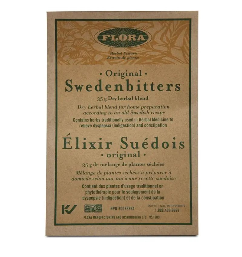 Flora Swedenbitter Herbs 35 Grams - Nutrition Plus