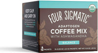 Thumbnail for Four Sigmatic Adaptogen Coffee Mix with ashwagandha - 10 Packets - Nutrition Plus