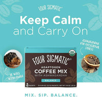 Thumbnail for Four Sigmatic Adaptogen Coffee Mix with ashwagandha - 10 Packets - Nutrition Plus