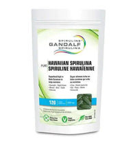Thumbnail for Gandalf Hawaiian Spirulina 1,000mg 120 Tablets - Nutrition Plus