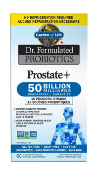 Thumbnail for Garden Of Life Dr. Formulated Probiotics Prostate + 60 Veg Capsules (Shelf Stable) - Nutrition Plus